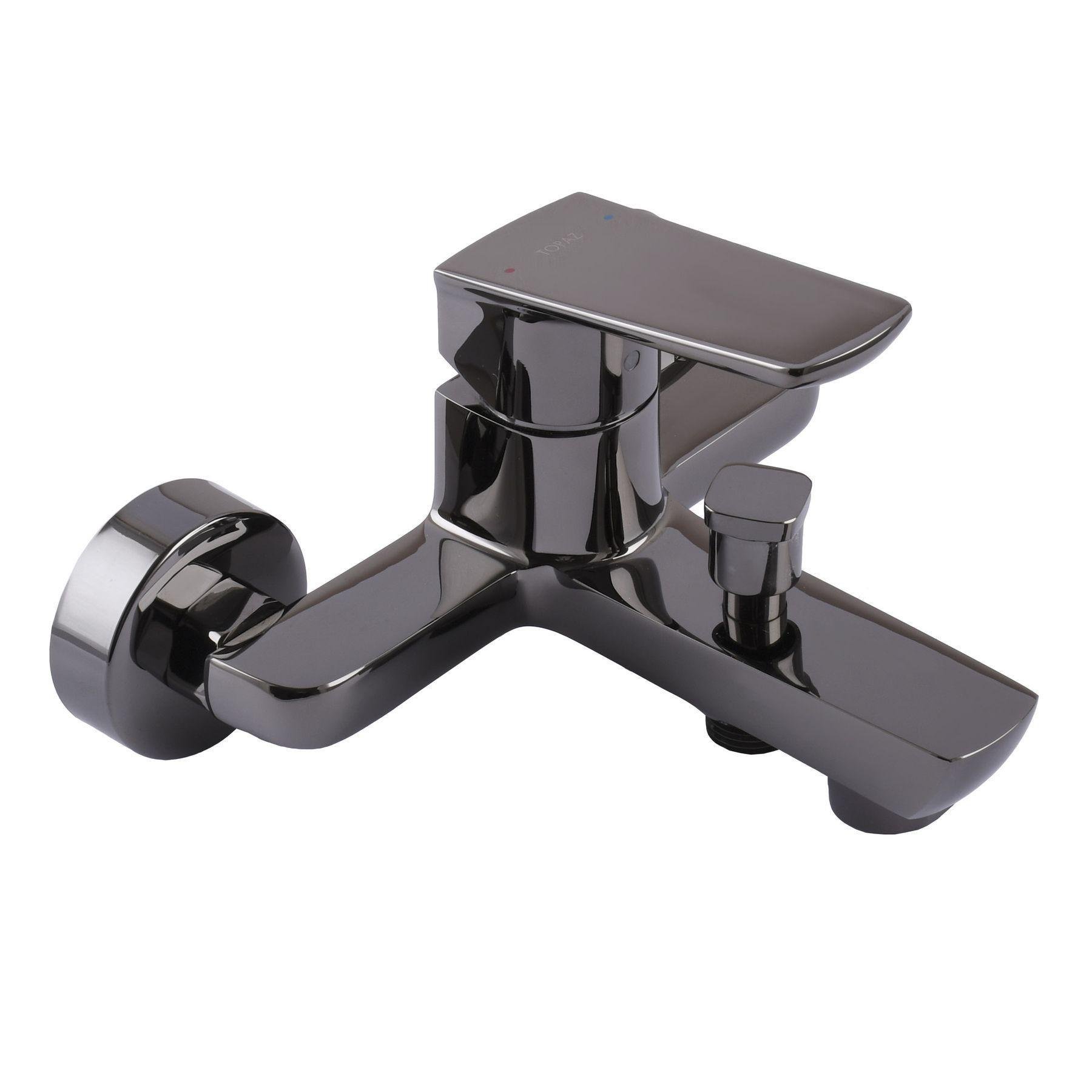 Смеситель для ванны TOPAZ Графитово-черный (20994)