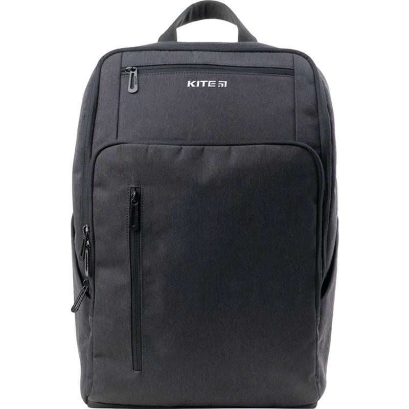 Рюкзак KITE City 44,5x30x16 см 16 л Темно-сірий (K21-2580L)