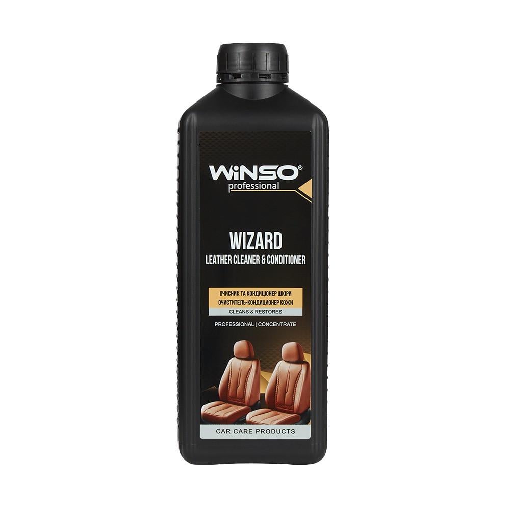 Очисник і кондиціонер шкіри WINSO WIZARD LEATHER CLEANER 1л (880870)
