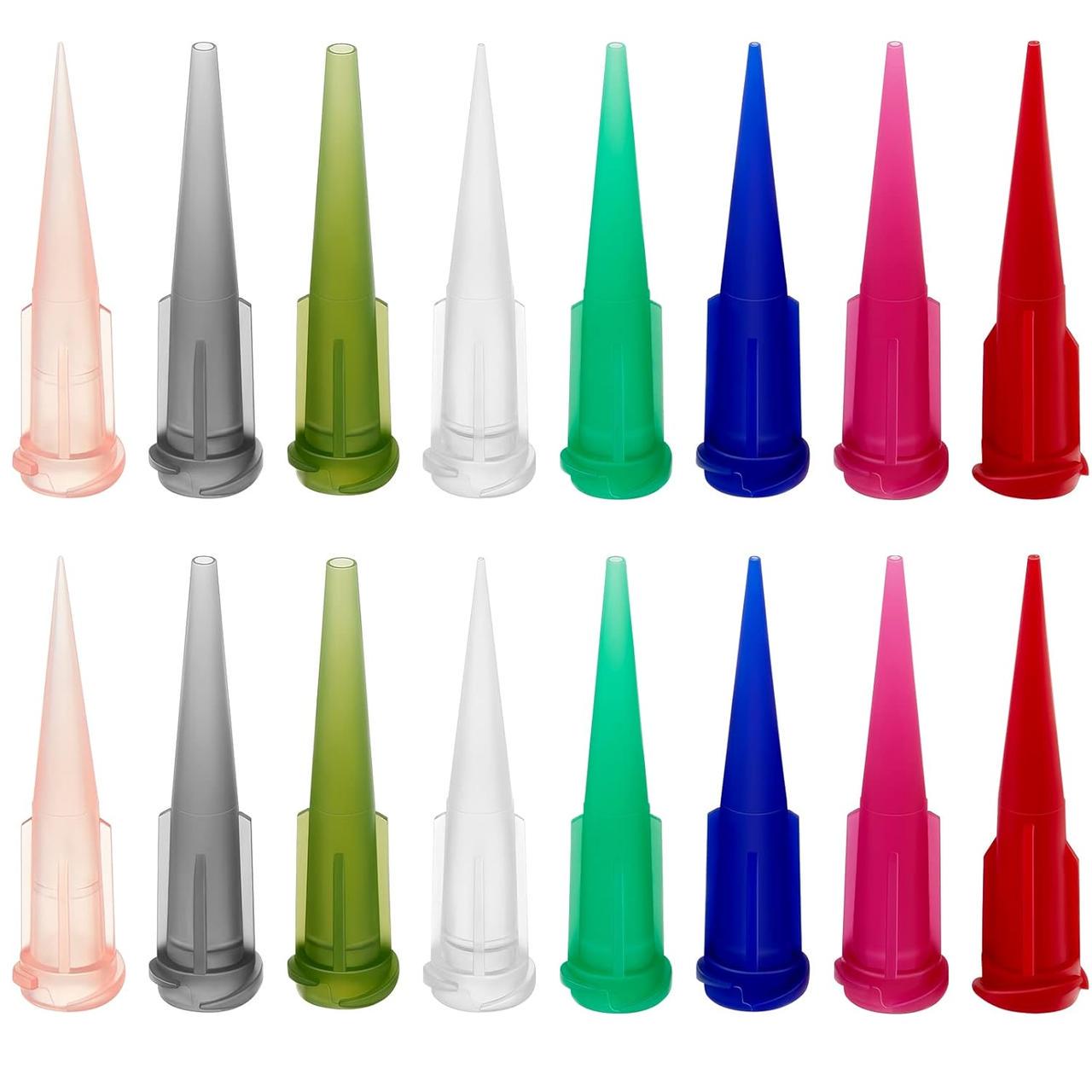 Наконечник голки для шприца Люера для аплікатора олії або клею 160 шт.