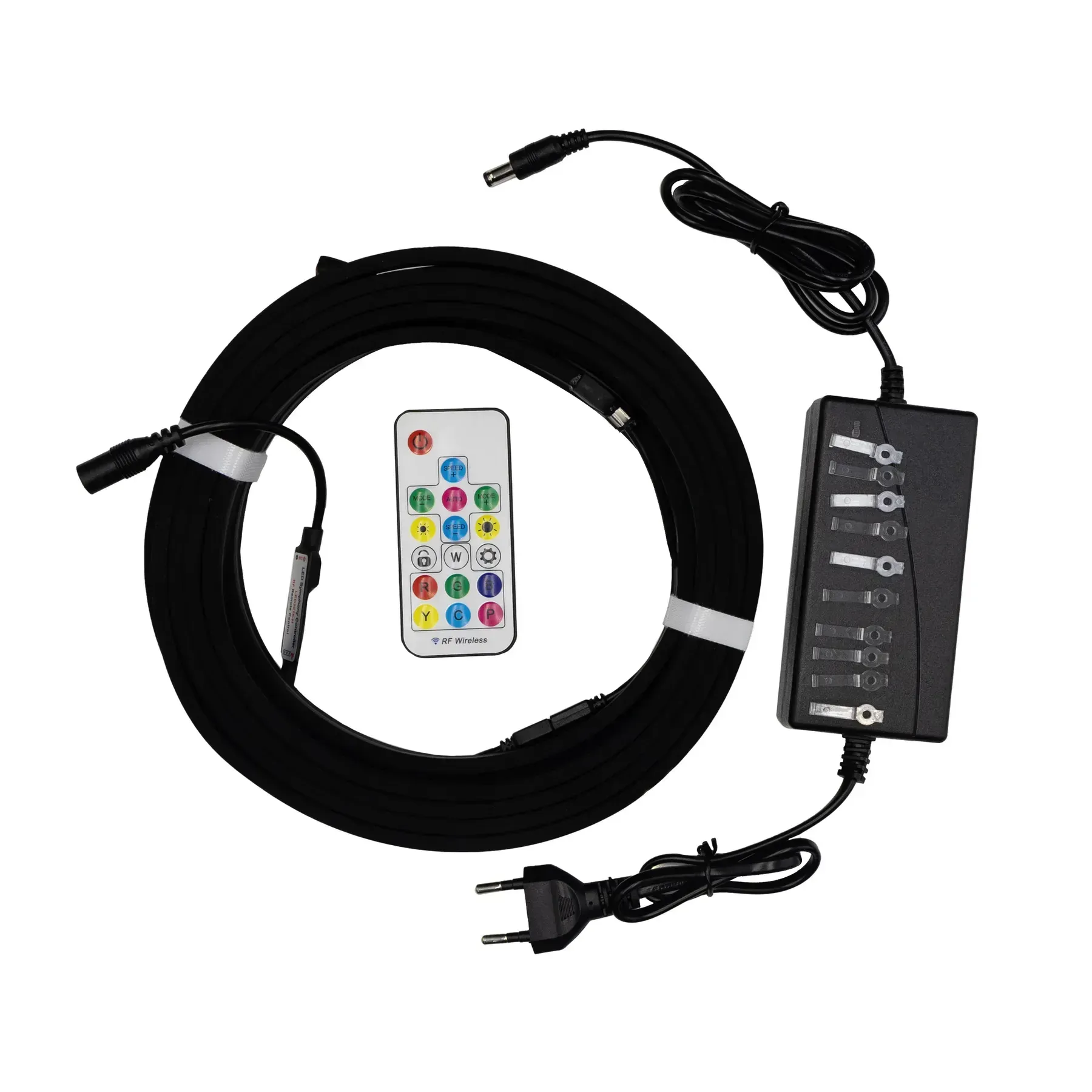 Світлодіодна стрічка неонова Prolum RGB FULL COLOR готовий набір 5x13 IP68 24V (28522737)