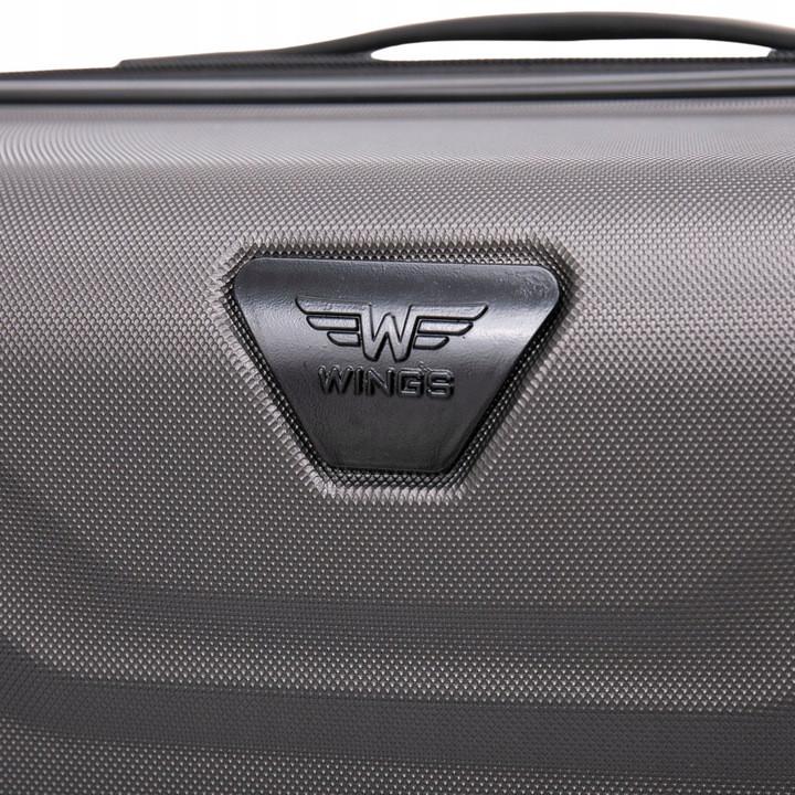 Чемодан дорожный Wings PEA01 XXS Темно-серый (2761308538) - фото 4 Чемодан дорожный Wings PEA01 XXS Темно-серый (2761308538) - фото 4