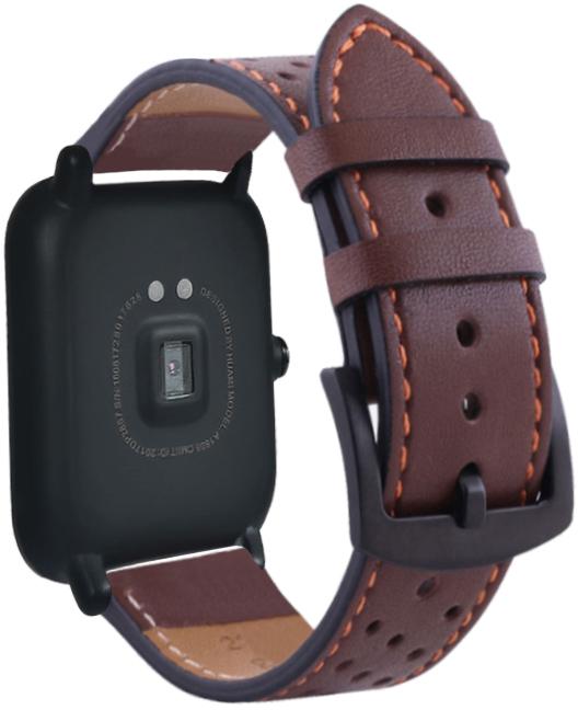 Ремінець шкіряний Classico для Amazfit Bip Brown (16957) Ремінець шкіряний Classico для Amazfit Bip Brown (16957)