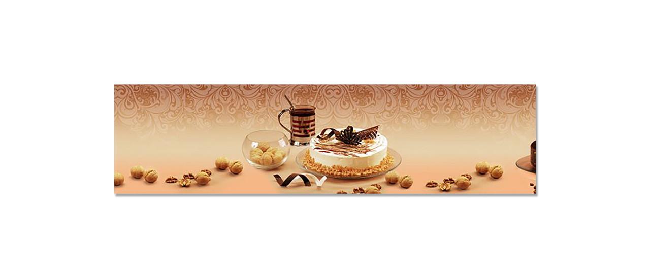 Наклейка виниловая на кухню Zatarga Тортик 650х2500 мм (1289776239)