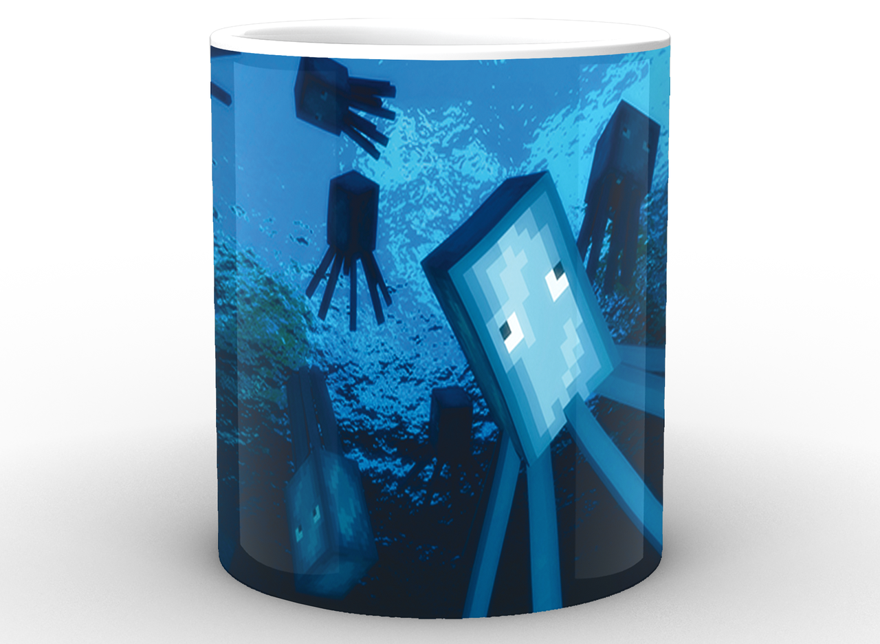 Чашка GeekLand Майнкрафт спрут 330 мл