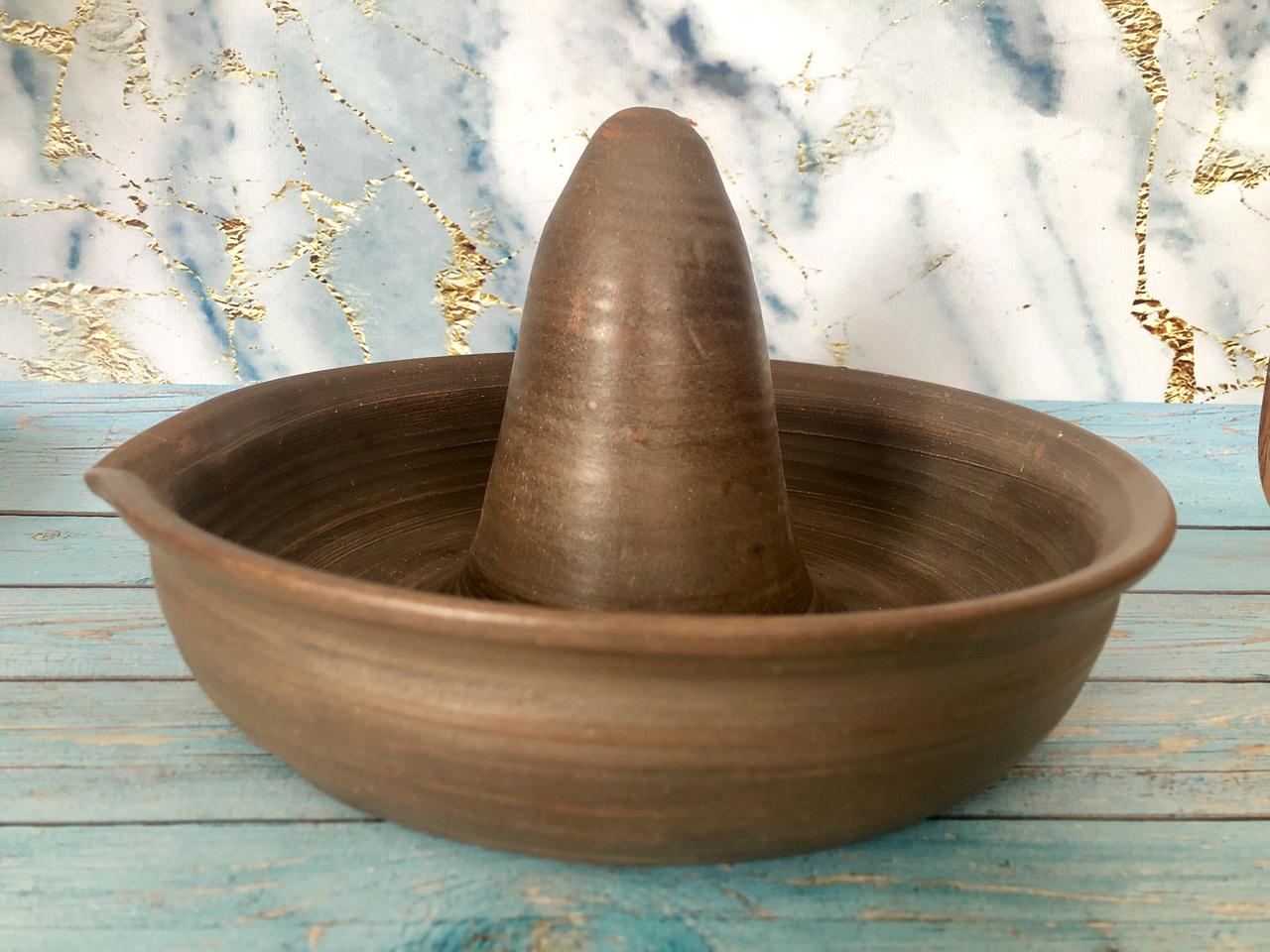 Блюдо из красной глины для запекания и подачи курицы - фото 5 Блюдо из красной глины для запекания и подачи курицы - фото 5