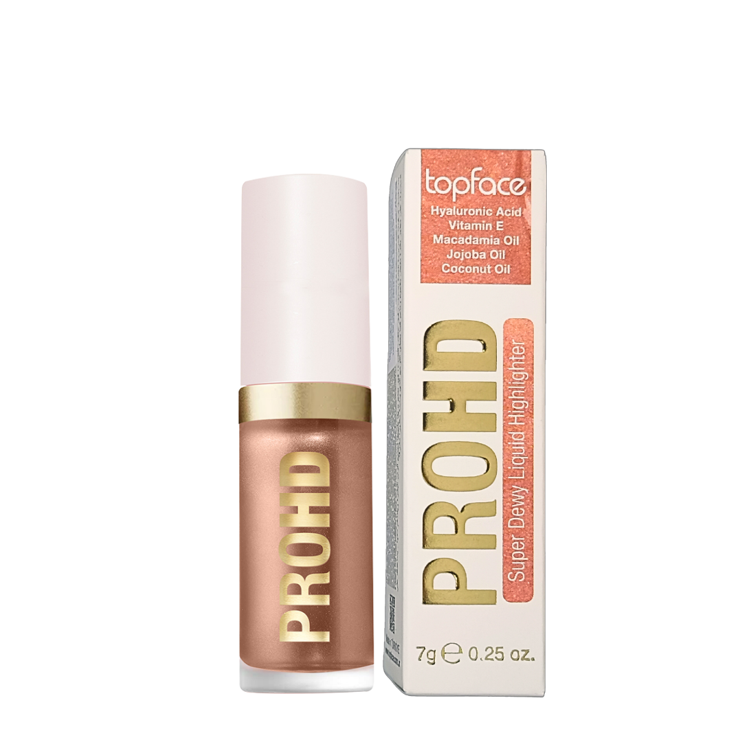 Хайлайтер для лица жидкий Topface ProHD Super Dewy PT271 003 Peach Fizz Бронзовый