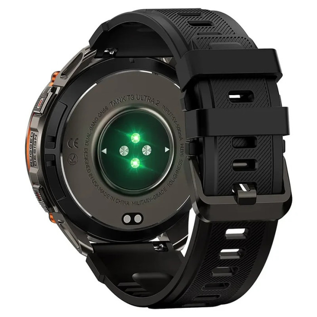 Смарт-годинник Kospet Tank T3 Ultra 2 модуль GPS Special Edition два ремінці Black (18651) - фото 7 Смарт-годинник Kospet Tank T3 Ultra 2 модуль GPS Special Edition два ремінці Black (18651) - фото 7