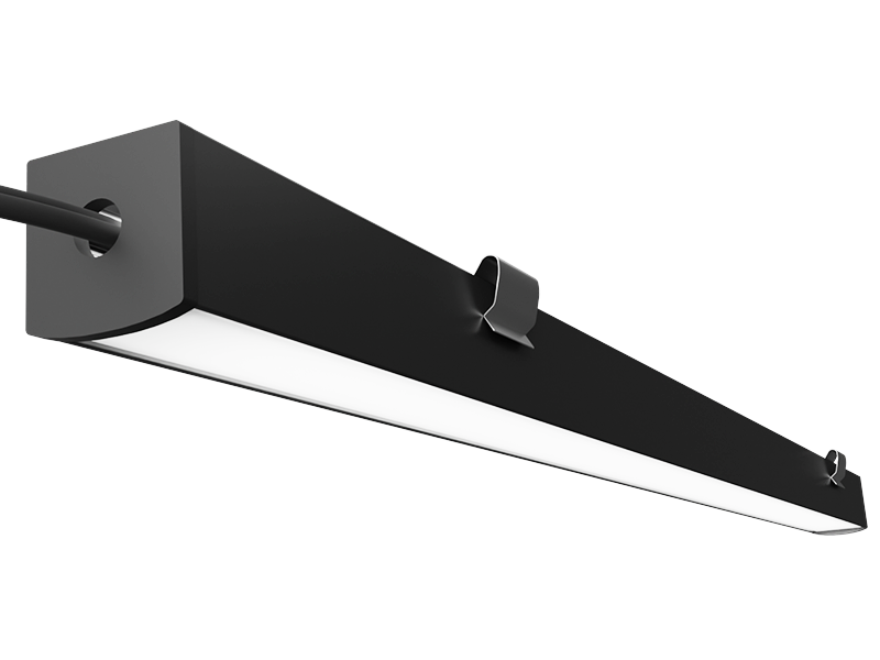 Світильник світлодіодний накладний LEDUA N4-1-1000 лінійний 220В 28.8Вт 1800Лм 6000К чорний