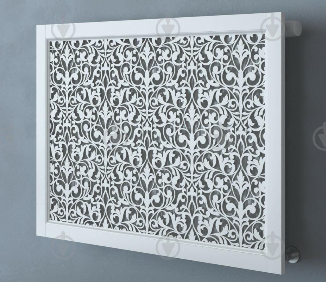 Экран-решетка декоративная на батарею отопления R37-F90 Белый (25311001)