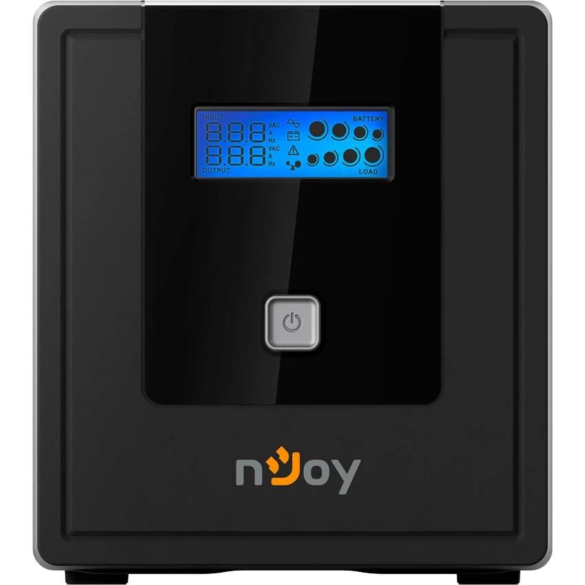 Источник бесперебойного питания nJoy Cadu 1000 USB 1000 ВА/600 Вт с LCD-дисплеем (UPCMTLS610HCAAZ01B)