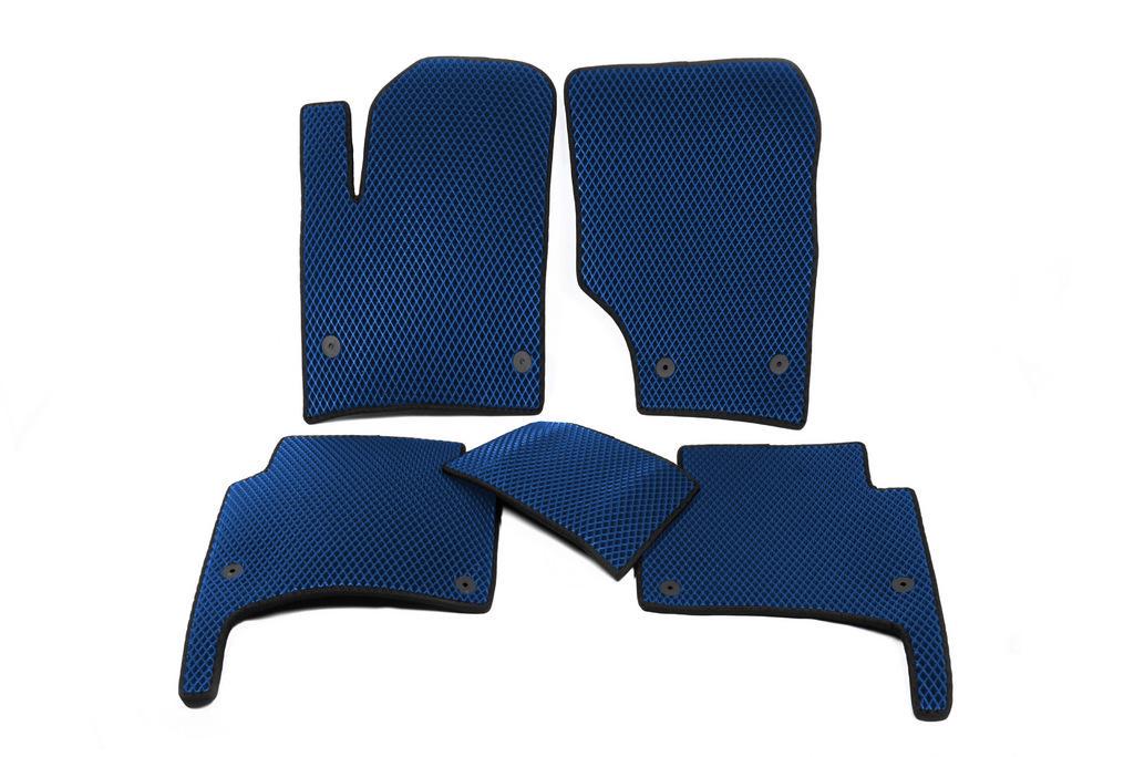 Коврики EVA Digital Designs для Volkswagen Touareg 2002-2010 гг. этилвинилацетат Синий