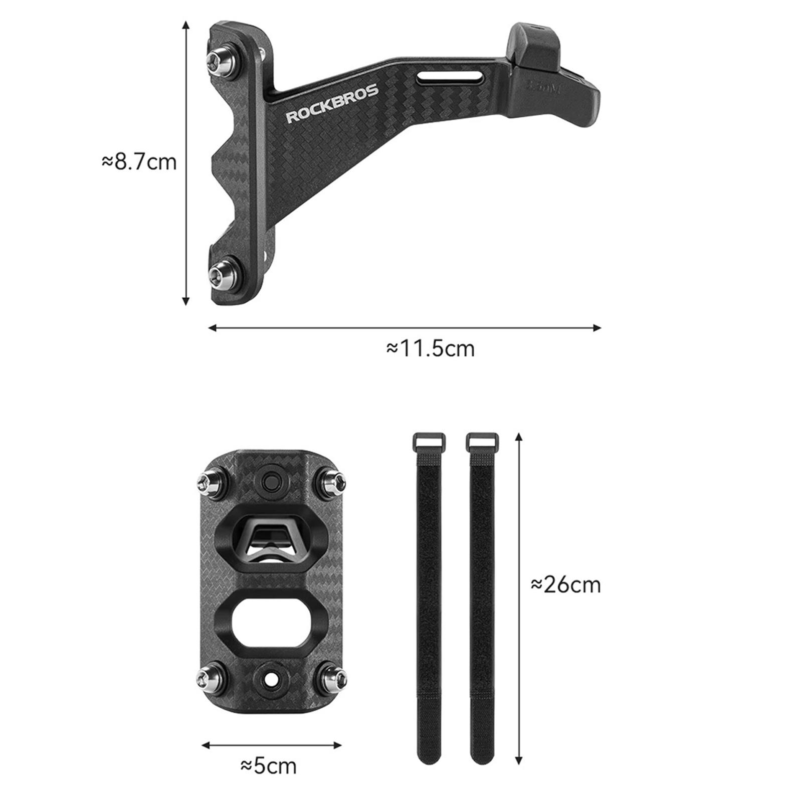 Адаптер крепления для флягодержателей и насосов ROCKBROS CF3152 Черный (RB-CF3152-7270) - фото 4 Адаптер крепления для флягодержателей и насосов ROCKBROS CF3152 Черный (RB-CF3152-7270) - фото 4