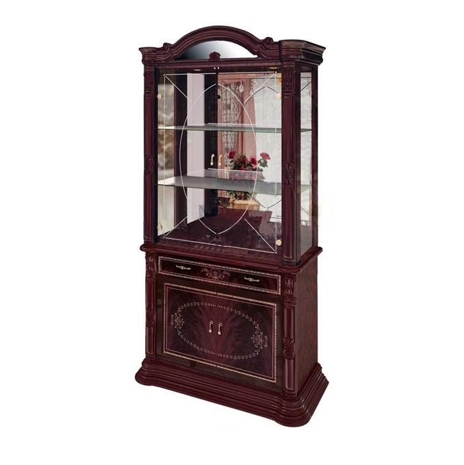 Витрина для кабинета MiroMark Чикаго 2Д ДСП/МДФ 1185х560х2260 мм Перо рубино (12349) Витрина для кабинета MiroMark Чикаго 2Д ДСП/МДФ 1185х560х2260 мм Перо рубино (12349)