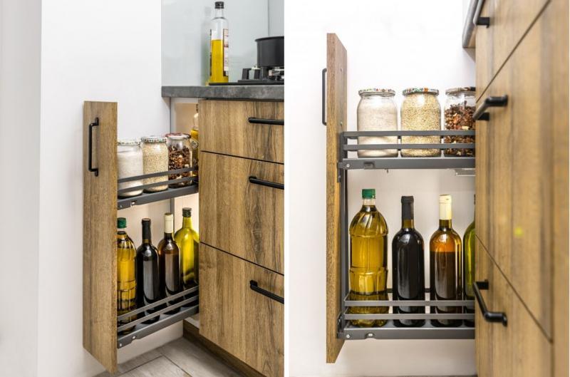 Карго GTV MOVIX PRO плоский прут без направляющих 150 мм Хром/Белый (KO-150BO-01B) - фото 3