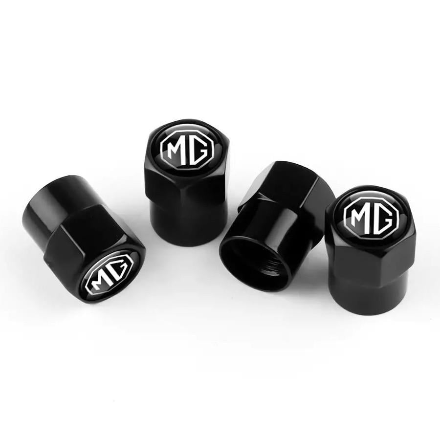 Набор защитных колпачков на ниппель SUNROZ Caps для MG Short Black МГ 4 шт. (A-67078)