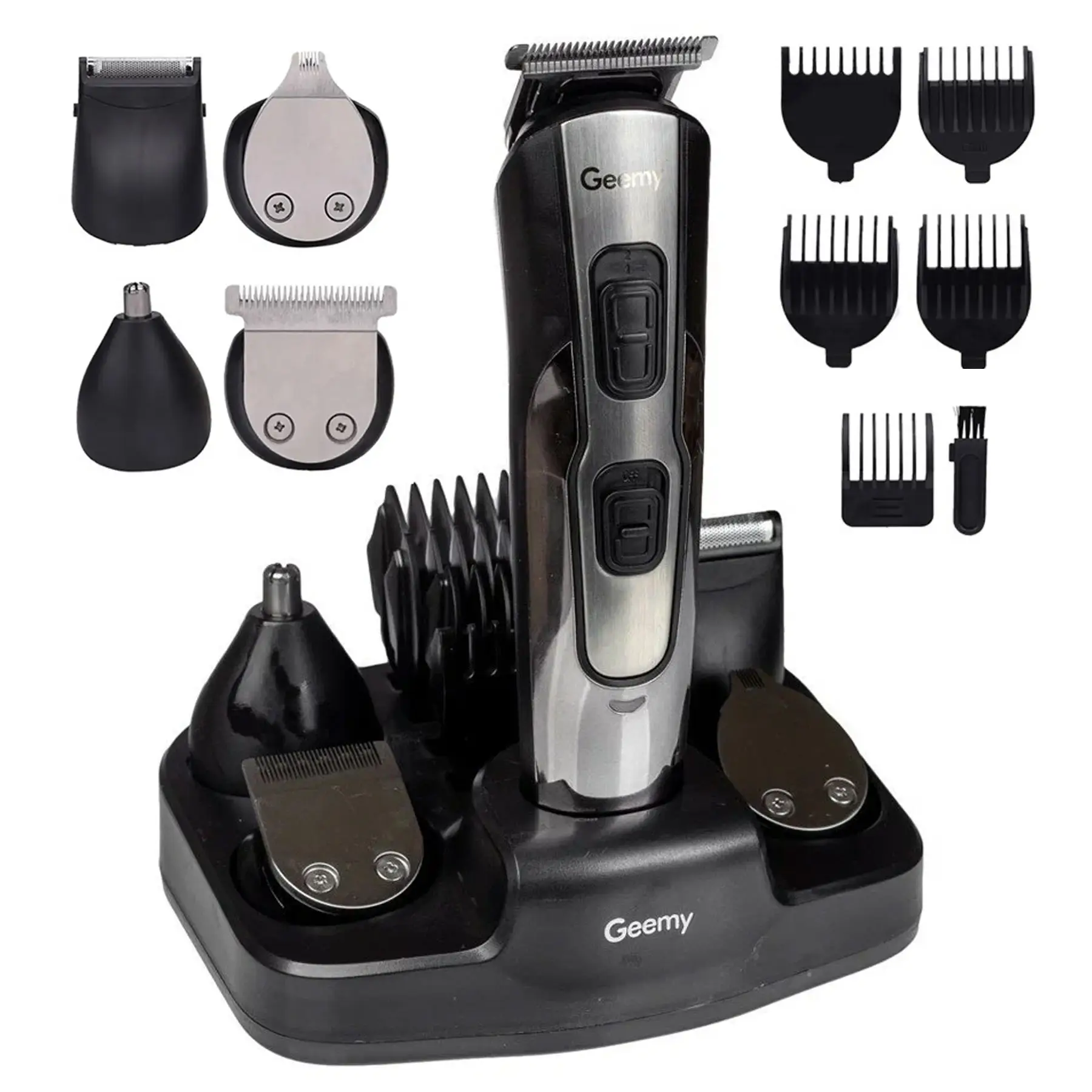Машинка для стрижки волос Gemei 592 аккумуляторная 10в1 (00987) Машинка для стрижки волос Gemei 592 аккумуляторная 10в1 (00987)