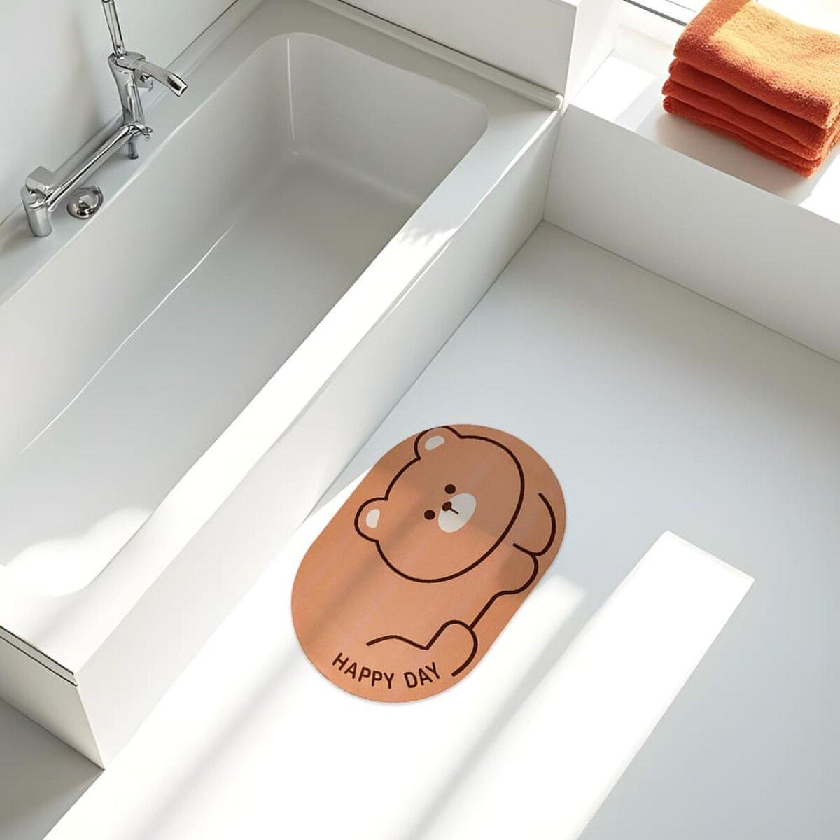 Коврик влаговпитывающий 38x58 см x 3 мм D (3DPanda-2556) - фото 5 Коврик влаговпитывающий 38x58 см x 3 мм D (3DPanda-2556) - фото 5