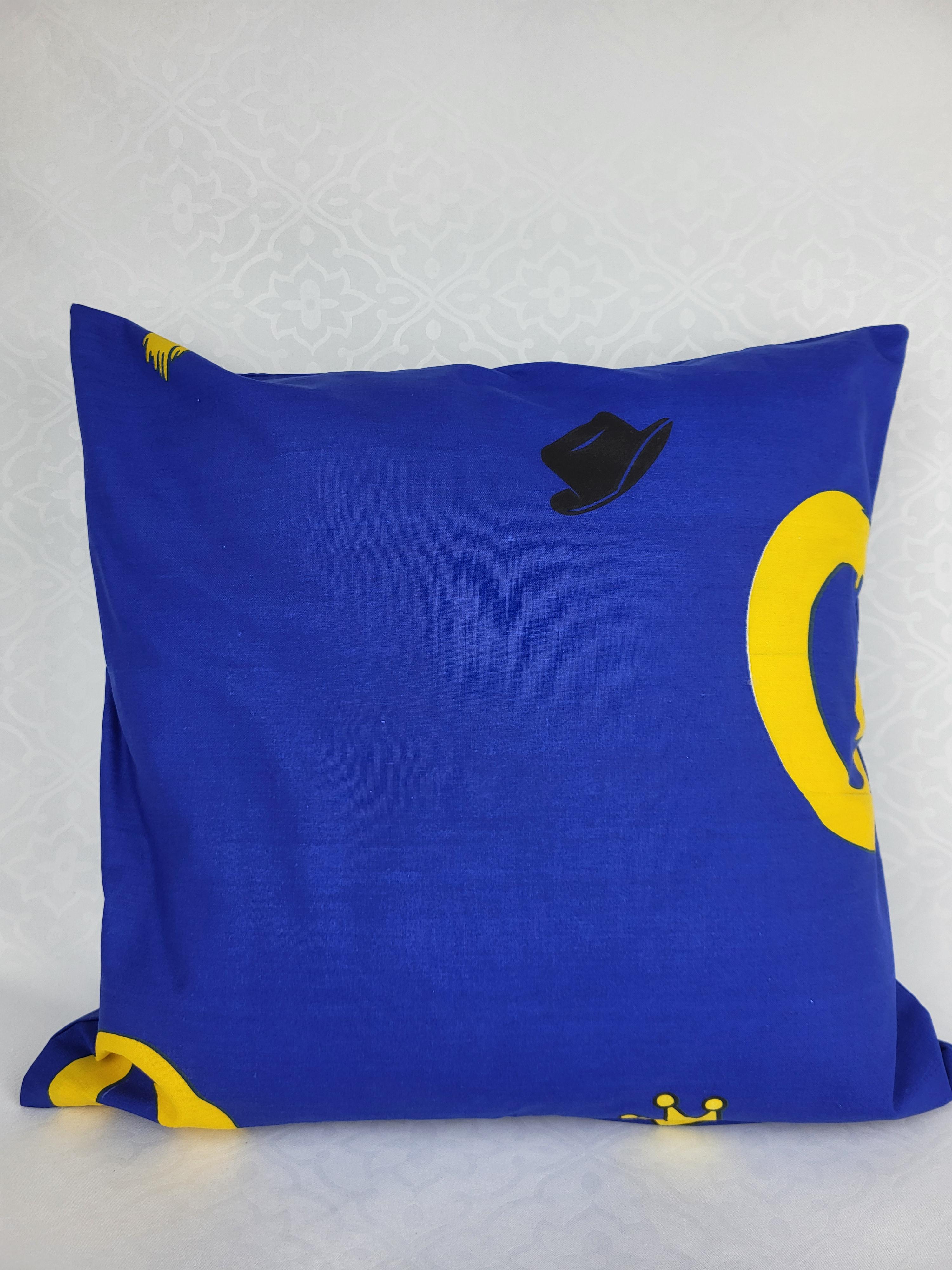 Наволочка 40х40 см Синій (1544) - фото 2