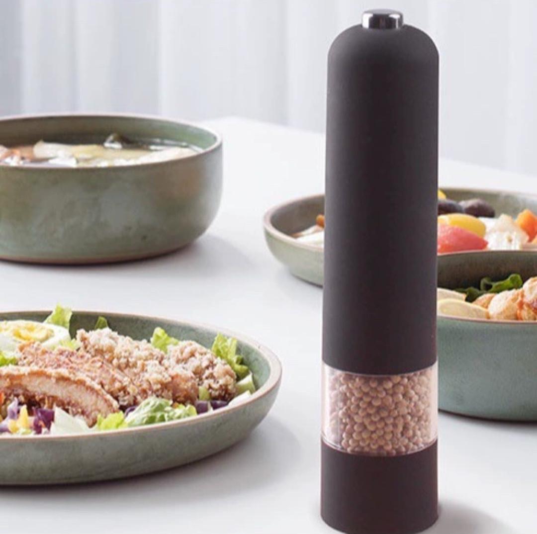 Млин для спецій електричний MG-705 автоматичний з підсвіткою Чорний (2527275251) - фото 2 Млин для спецій електричний MG-705 автоматичний з підсвіткою Чорний (2527275251) - фото 2