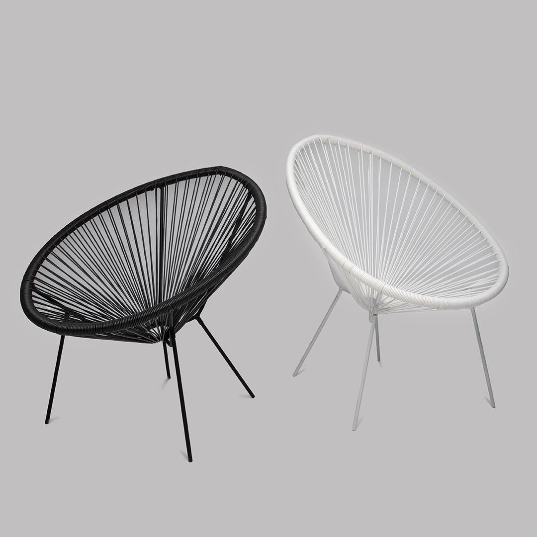 Кресло-стул садовый с подушкой-чехлом Acapulco из искусственного ротанга до 120 кг из Коричневый (2675155567) - фото 6 Кресло-стул садовый с подушкой-чехлом Acapulco из искусственного ротанга до 120 кг из Коричневый (2675155567) - фото 6