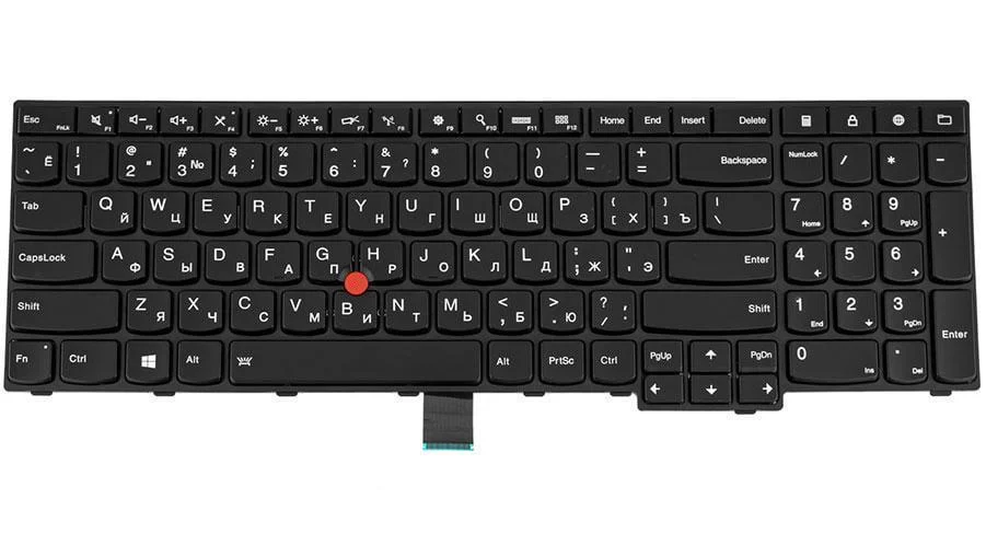 Клавиатура для ноутбука Lenovo ThinkPad E560c Черный (183427)