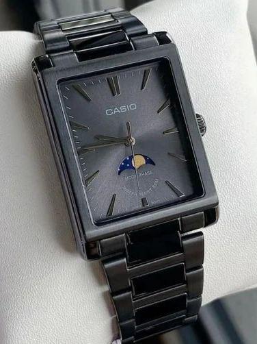 Наручные часы мужские Casio MTP-M105B-1A Timeless Collection со стальным корпусом Черный (2900754159)