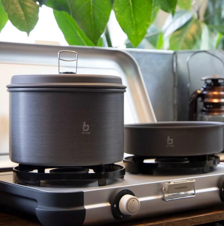 Набір посуду Bo-Camp Explorer 4 Pieces 19 Hard Anodized Grey/Green (DAS302733) - фото 8 Набір посуду Bo-Camp Explorer 4 Pieces 19 Hard Anodized Grey/Green (DAS302733) - фото 8