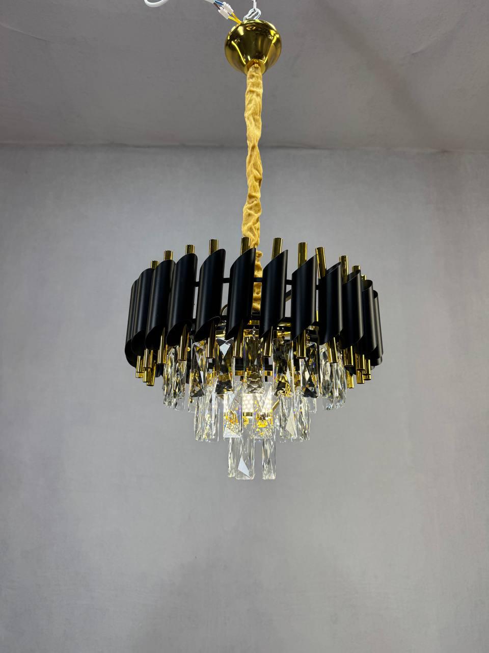 Люстра Zilini JY1913/400 Золотистый/Черный (30106373) - фото 2 Люстра Zilini JY1913/400 Золотистый/Черный (30106373) - фото 2