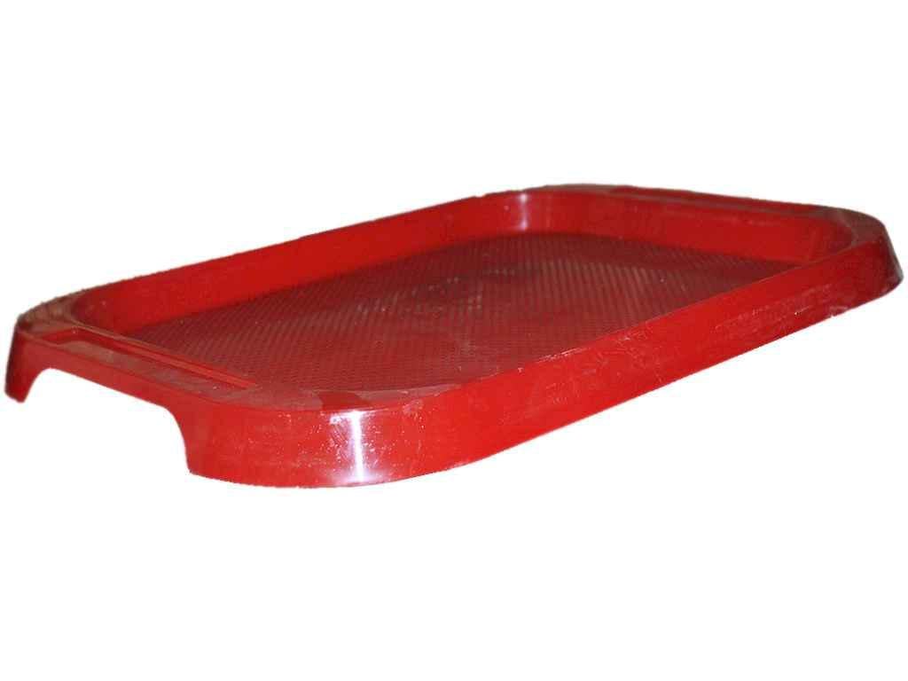 Поднос Консенсус прямоугольный 570х390 мм Красный (21642454)