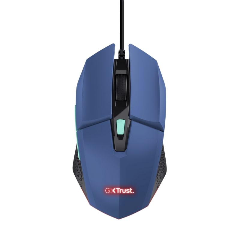 Компьютерная мышка Trust GXT 109 FELOX RGB Blue (25067)