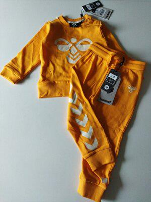 Костюм бавовняний Arin crewsuit Hummel р. 80 Помаранчевий