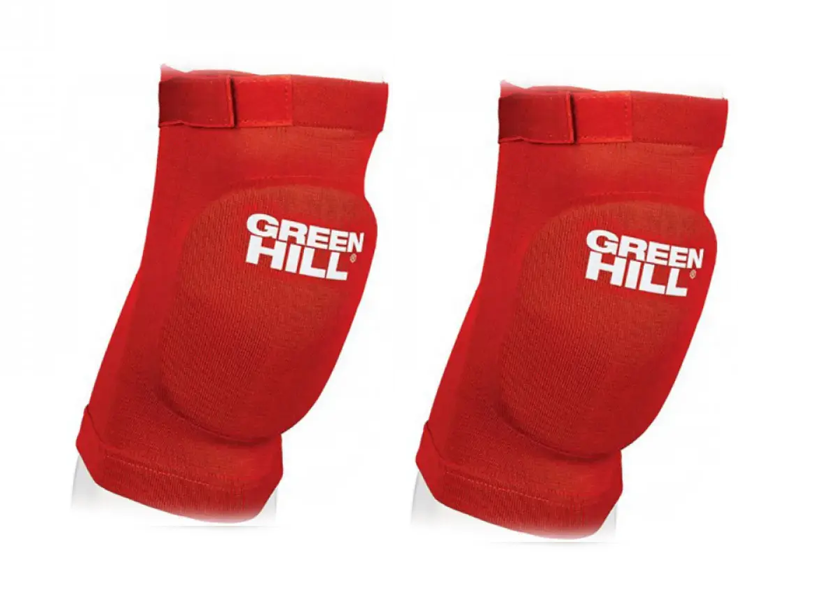 Наколенник для единоборств Green Hill KPC-6213 M Красный (6936116105820)