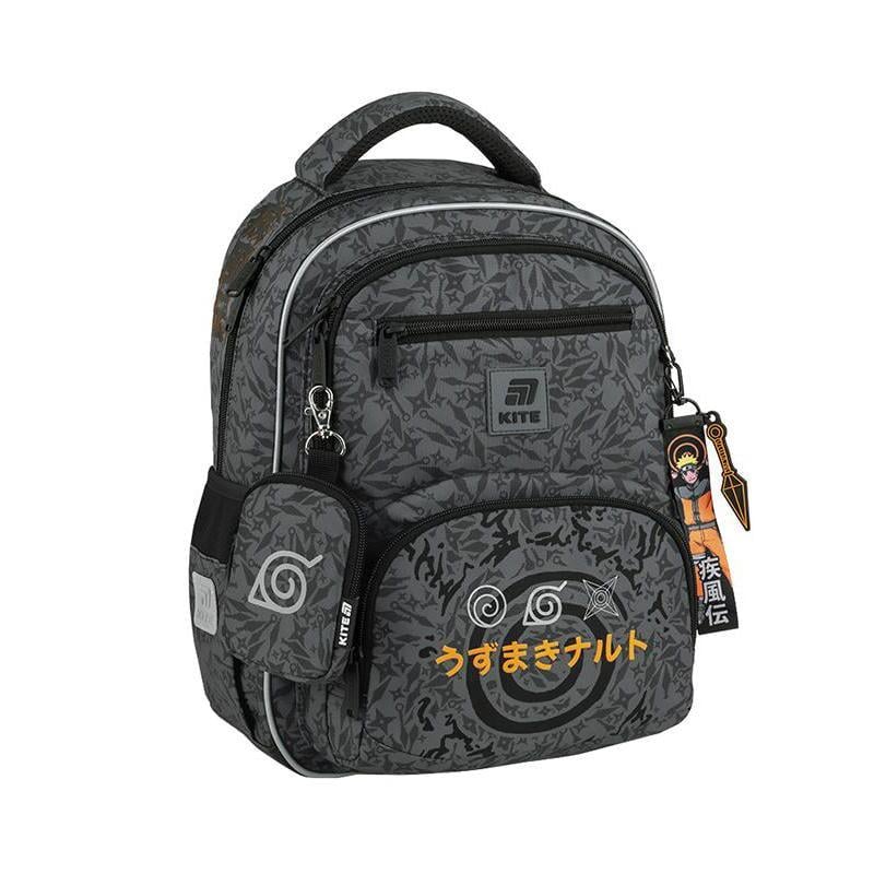 Рюкзак школьный KITE Education Naruto 39х28,5х13,5 см 13,5л Серый (NR25-773M)