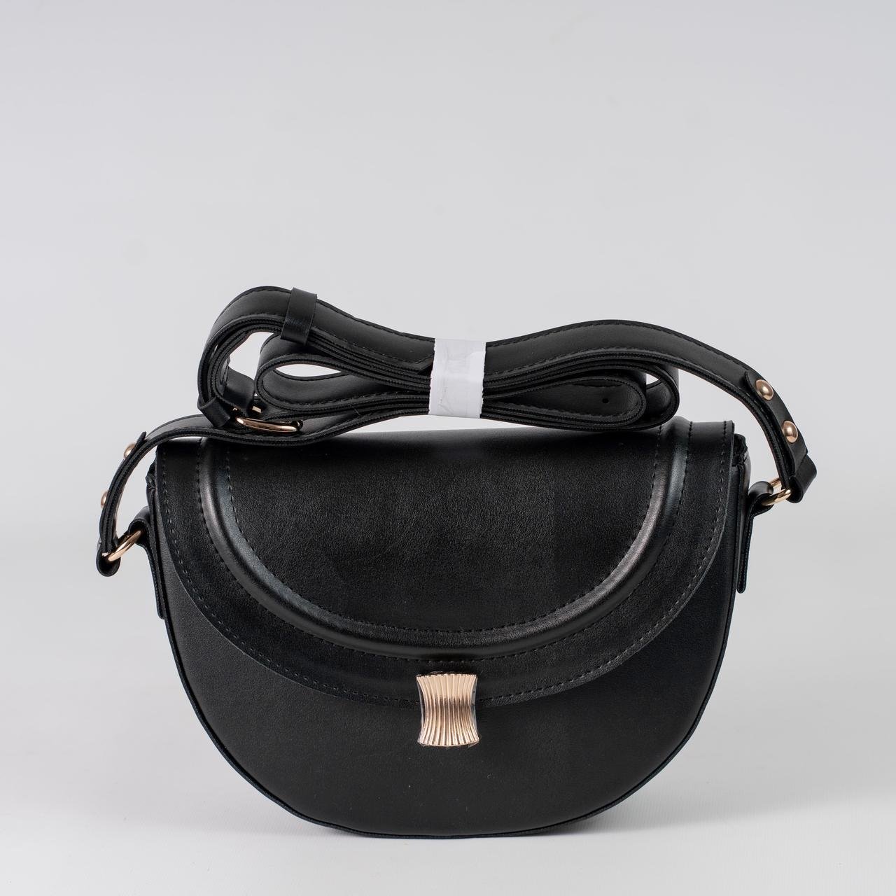 Сумка женская седло XENIA № 22-24 Черный - фото 1 Сумка женская седло XENIA № 22-24 Черный - фото 1