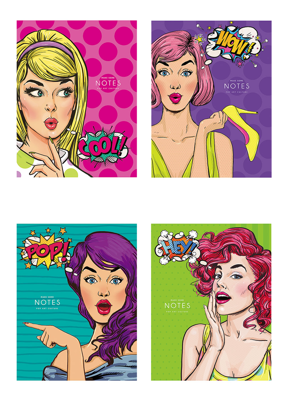 Комплект школьных общих тетрадей Школярик А5 40 л. в линейку 4 шт. (525 4823088200621)