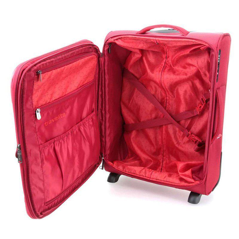 Чемодан на 2 колесах Travelite Capri S 41/50 л Red (TL089807-10) - фото 5 Чемодан на 2 колесах Travelite Capri S 41/50 л Red (TL089807-10) - фото 5