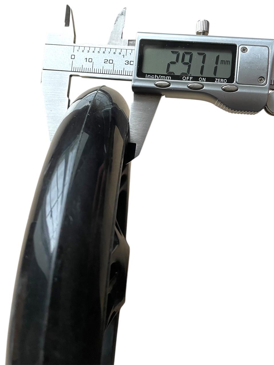 Колесо для самоката PU з підшипниками 608 175х30 мм Чорний - фото 7 Колесо для самоката PU з підшипниками 608 175х30 мм Чорний - фото 7