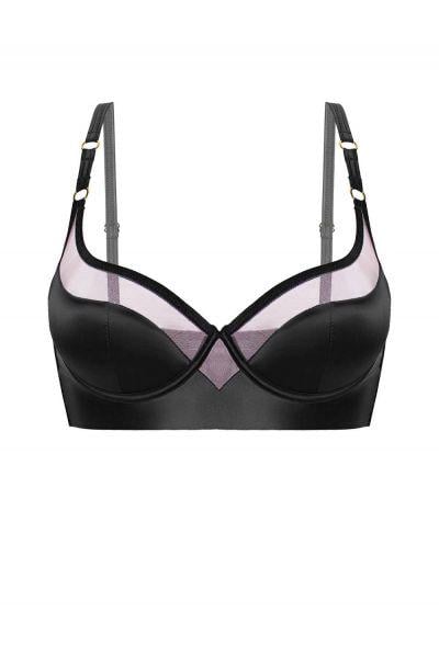Бюстгальтер жіночий Gracija-Rim 75C Чорний/Флорентійська троянда (40141)
