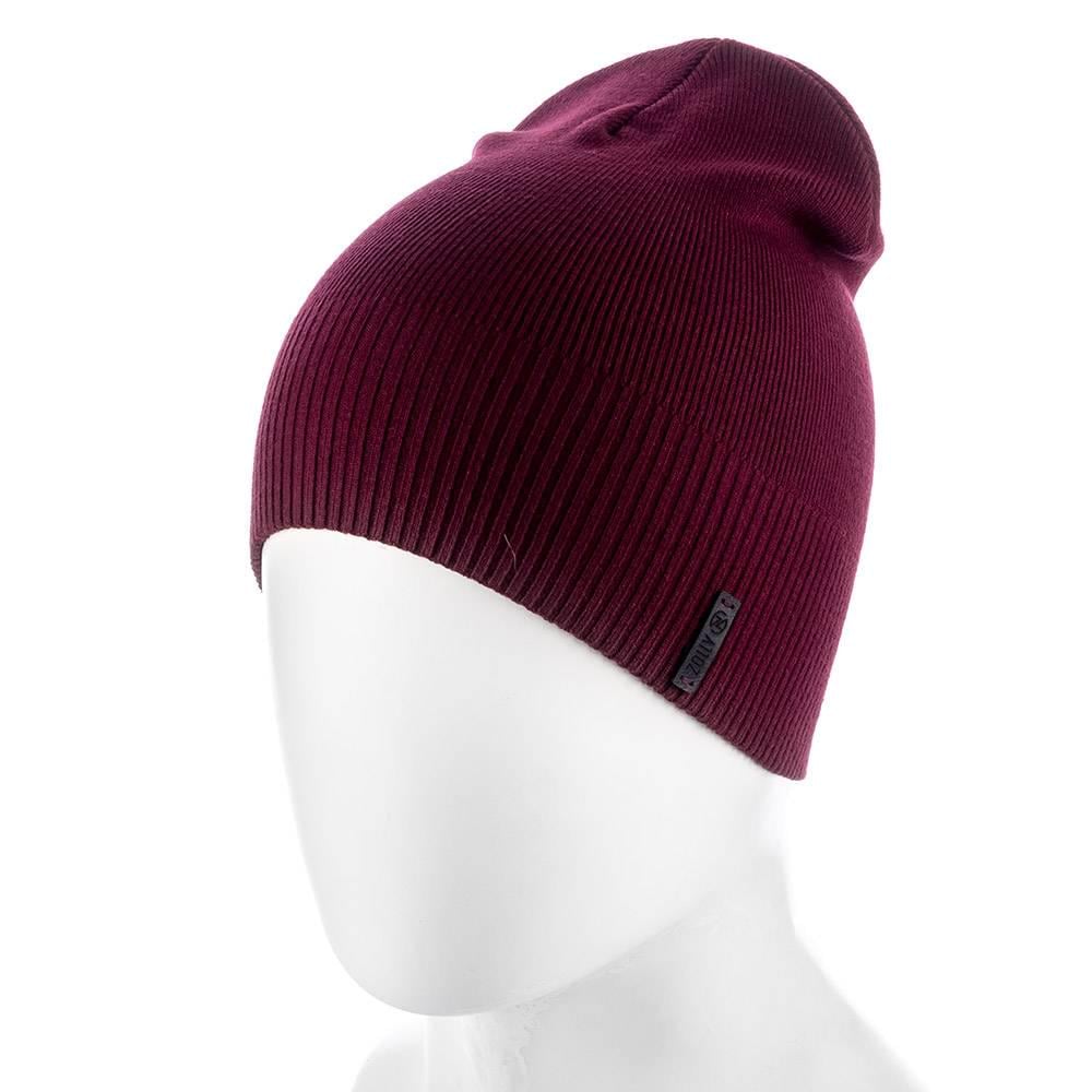 Шапка Zolly ZH210 из вискозы Бордовый
