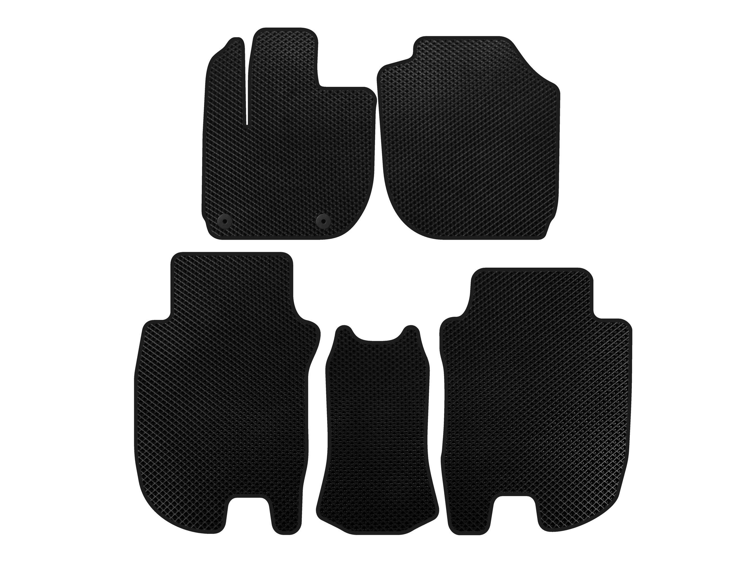 Коврики Digital Designs EVA для Honda HR-V 2014-2021гг. этилвинилацетат Черный (132628)