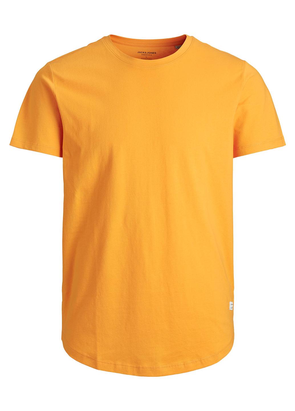 Футболка Jack & Jones L Оранжевый (12113648b51)