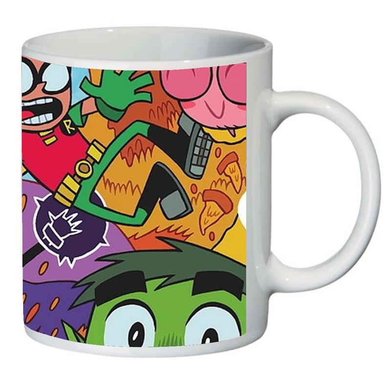 Чашка с принтом Юные титаны TT-0012 (2181713248)