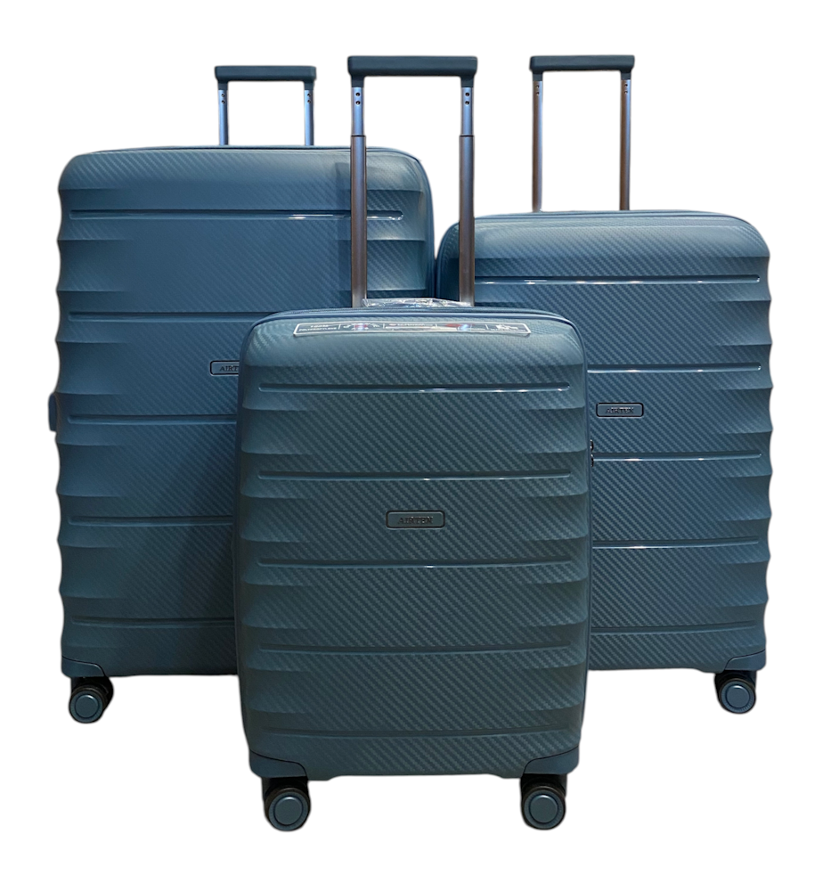 Комплект чемоданов Airtex 242B Морская волна (31706473)