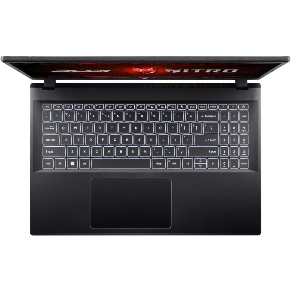 Ноутбук Acer Nitro V 15 ANV15-51 32/1TB/RTX 4060 15.6" Obsidian black (NH.QQEEU.00F) - фото 3 Ноутбук Acer Nitro V 15 ANV15-51 32/1TB/RTX 4060 15.6" Obsidian black (NH.QQEEU.00F) - фото 3