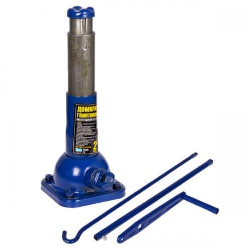 Домкрат механический телескопический Vitol 2т 180-385 мм (DM-3852T)