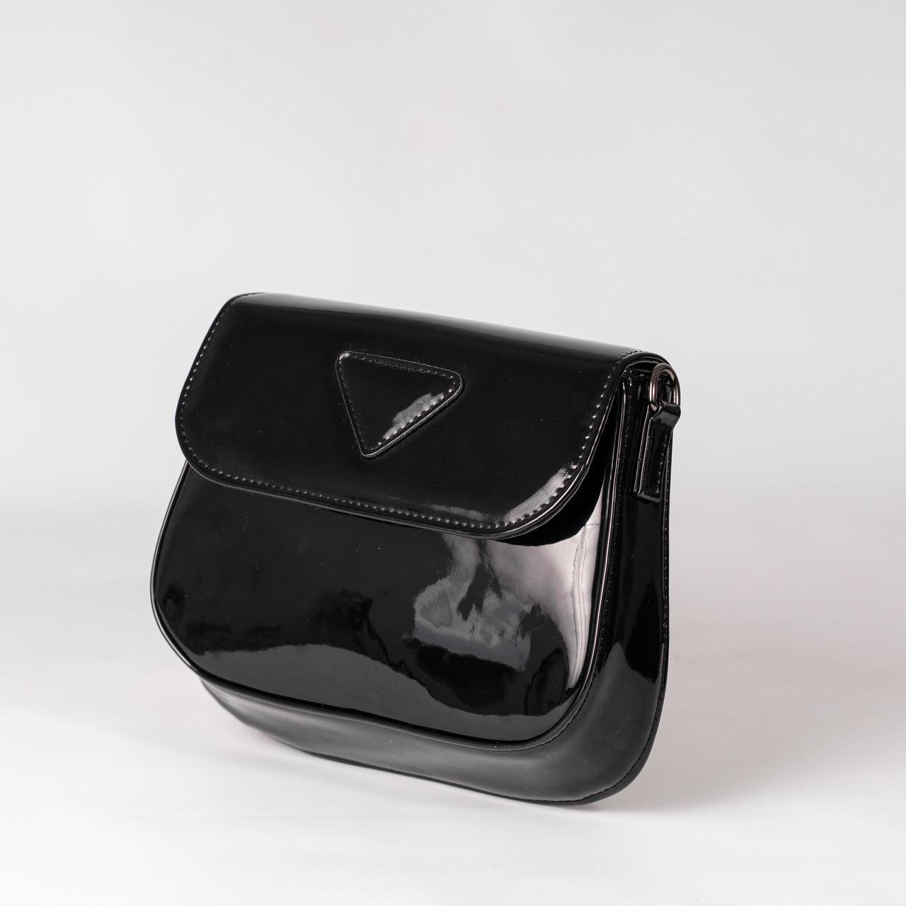 Сумка женская багет XENIA № 07-24 Черный - фото 2