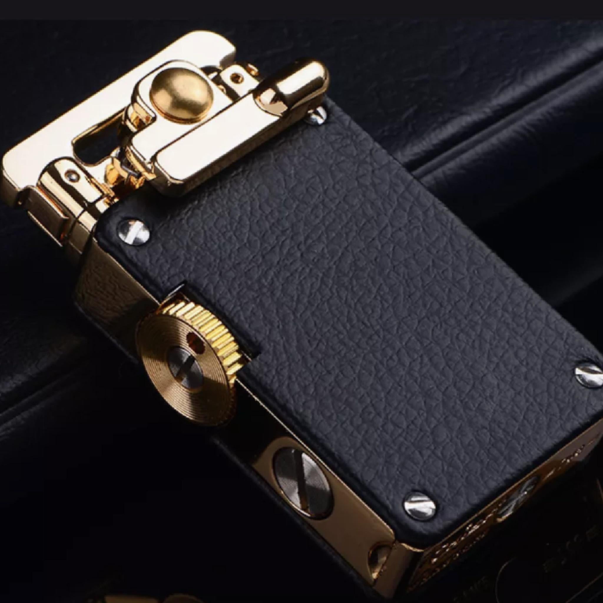 Зажигалка бензиновая Chief Retro BS-CF708 в подарочной упаковке Black (25195627)
