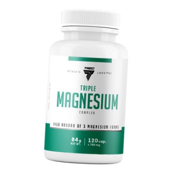 Тройной магний комплекс Trec Nutrition Triple Magnesium Complex 120 капс. (36101043)