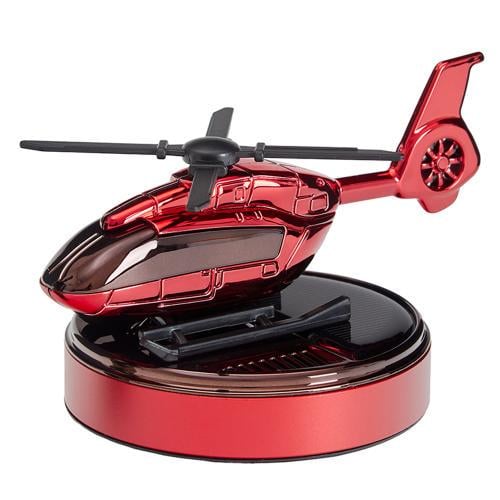 Освежитель воздуха Вертолет на солнечной батарее Chrom mix